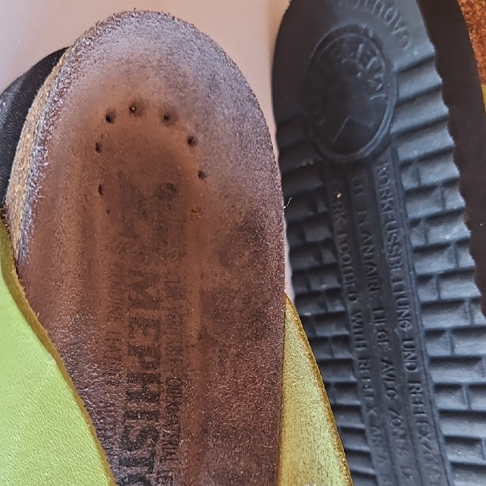 Metphisto Green Flower Sandals - Picture 3 of 3